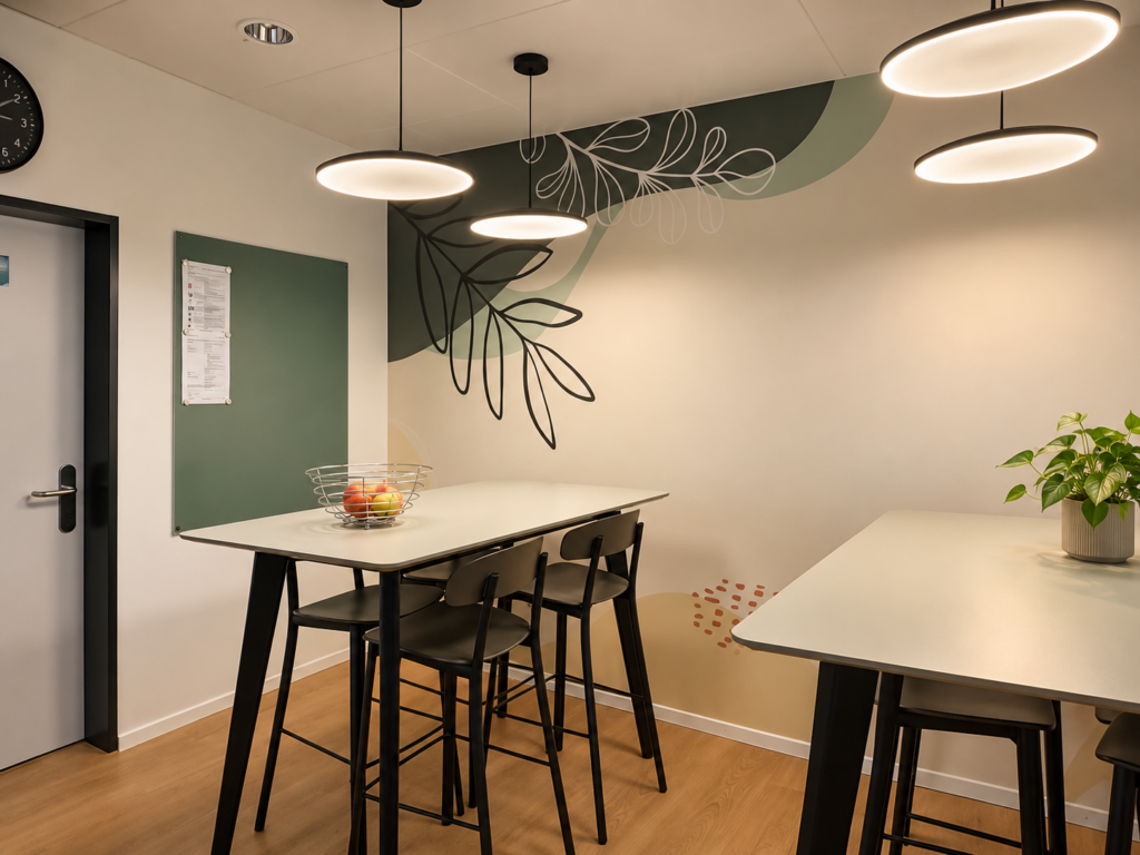 PAUSENRAUMGESTALTUNG & INNENARCHITEKTUR<br>Finanzlogistik AG